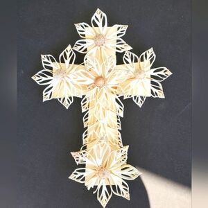 Seashell Crucifix Cross